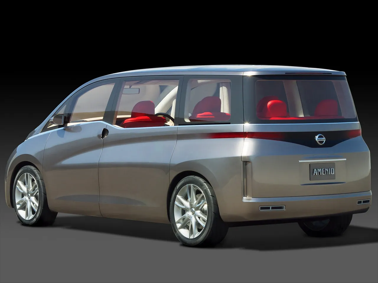 Nissan Amenio Concept (2005) – zadní tříčtvrteční pohled