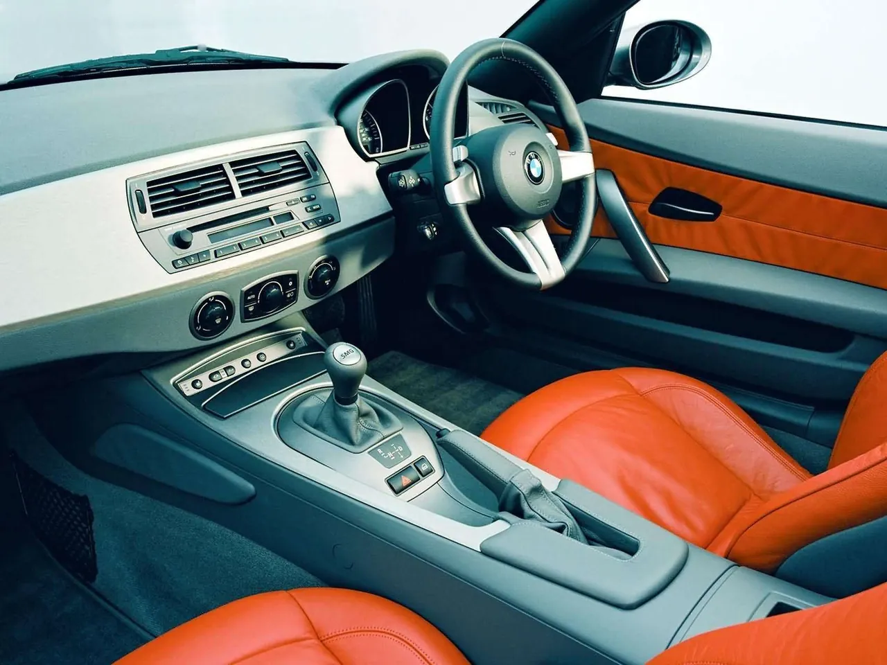 BMW Z4 2.5i (2003) – interiér