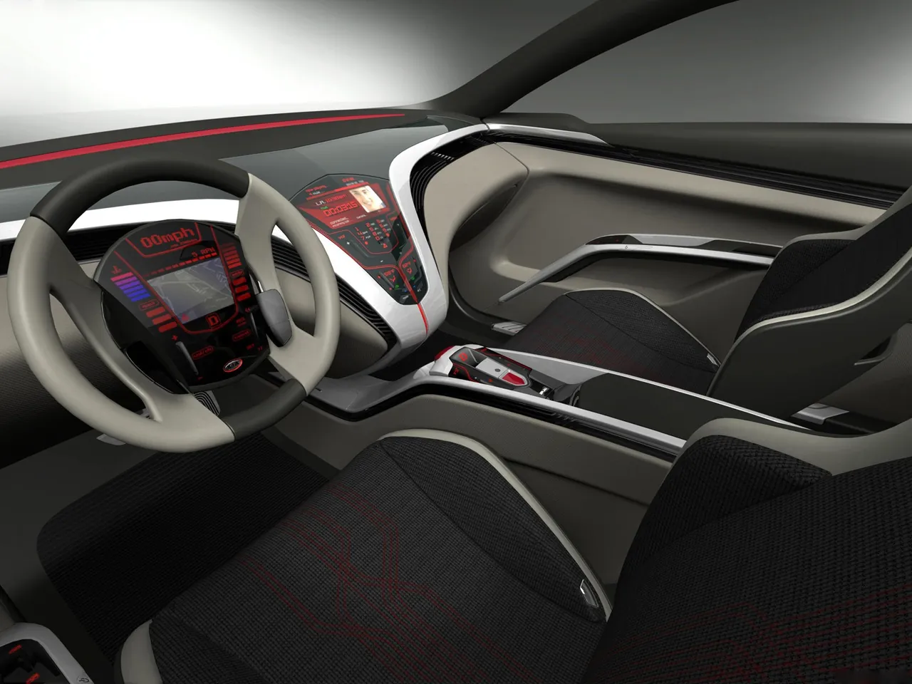 Kia Kue Concept (2007) – interiér