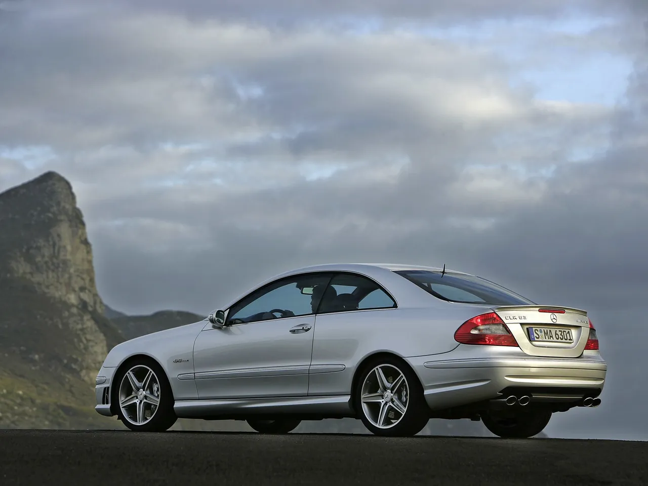 Mercedes-Benz CLK 63 AMG (2006) - Rear Three-Quarter