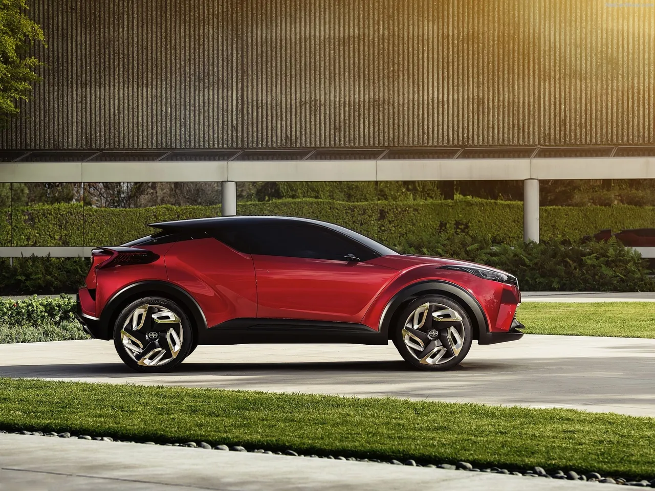 Scion C-HR Concept (2015) – boční profil
