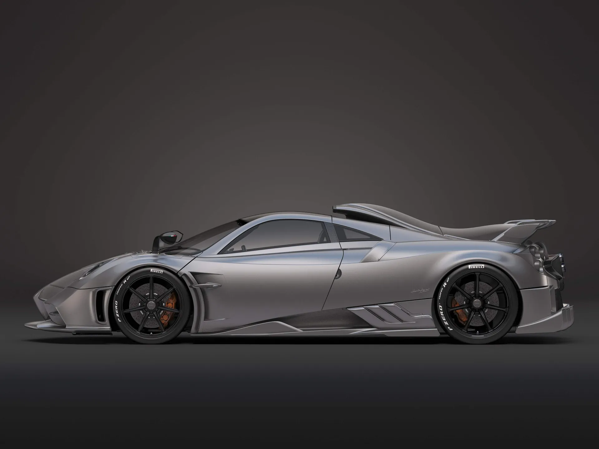 Pagani Imola (2021) – boční profil