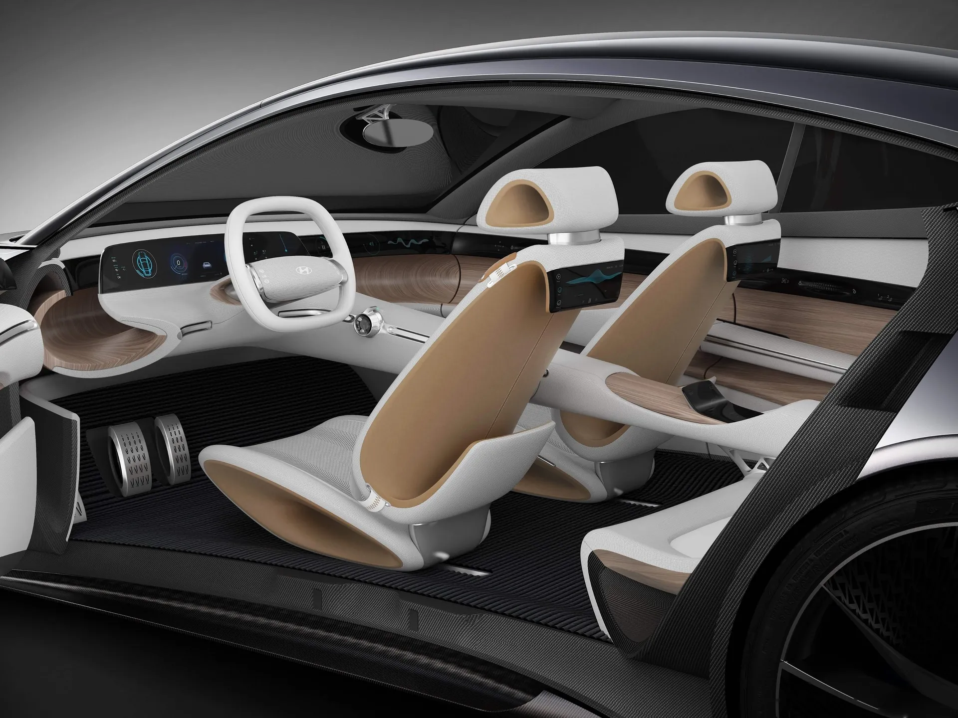 Hyundai Le Fil Rouge Concept (2018) – interiér