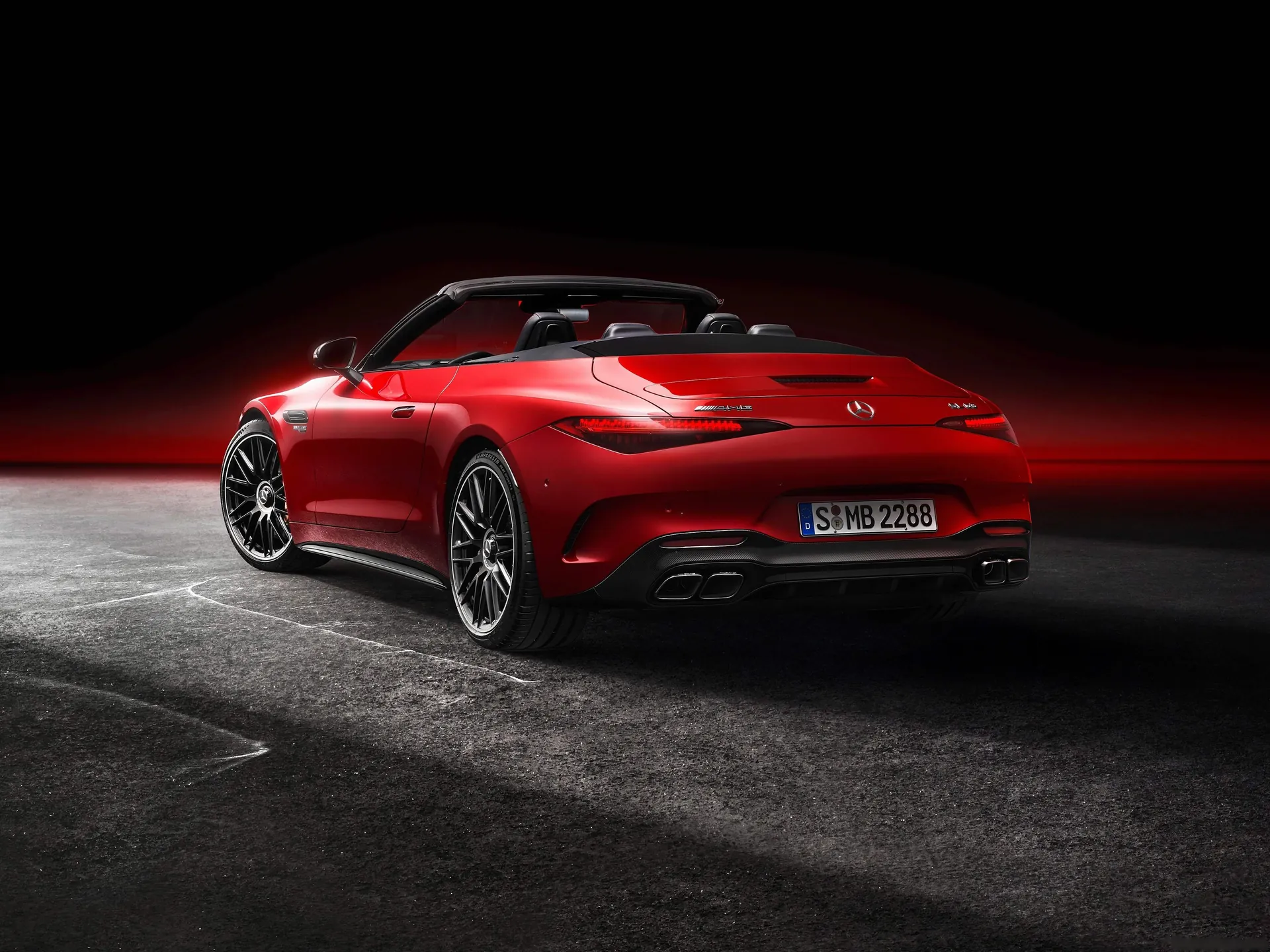 Mercedes-Benz SL 63 AMG (2022) - Rear Three-Quarter