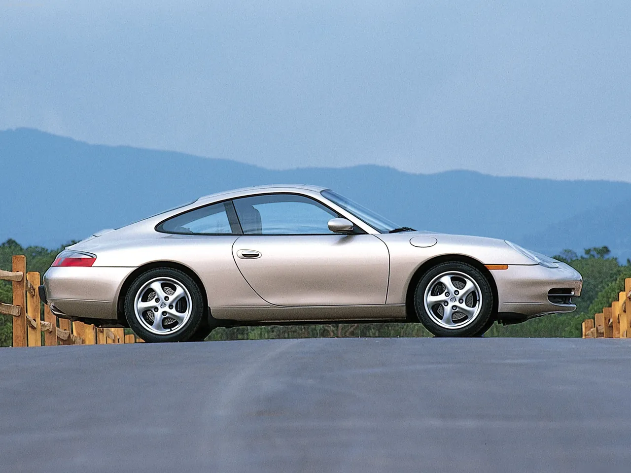Porsche 911 Carrera Coupe (2001) - Side Profile