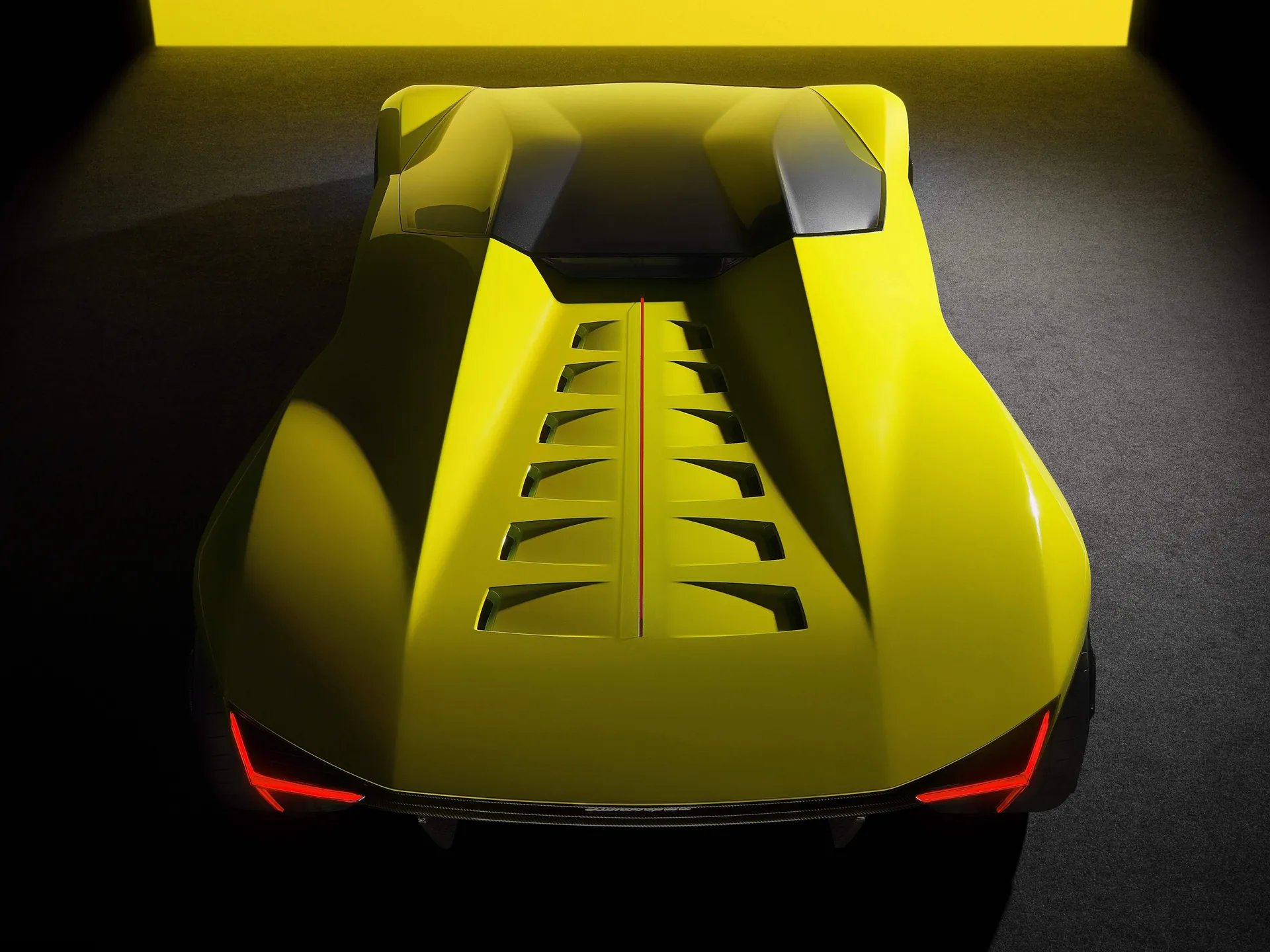Lamborghini Manifesto Concept (2025) – pohled shora