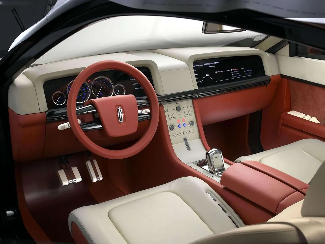 Lincoln Navicross Concept (2003) – interiér
