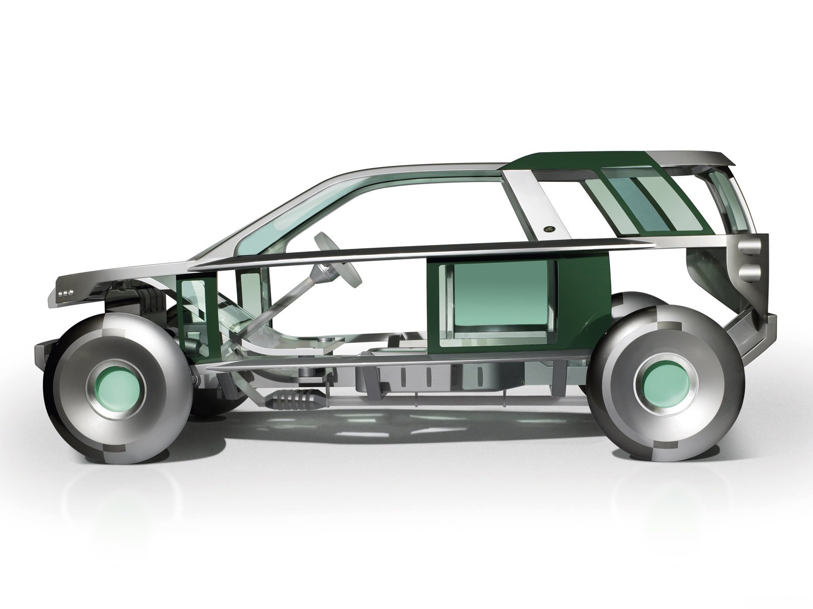 Land Rover Land e Concept (2006) - Side Profile