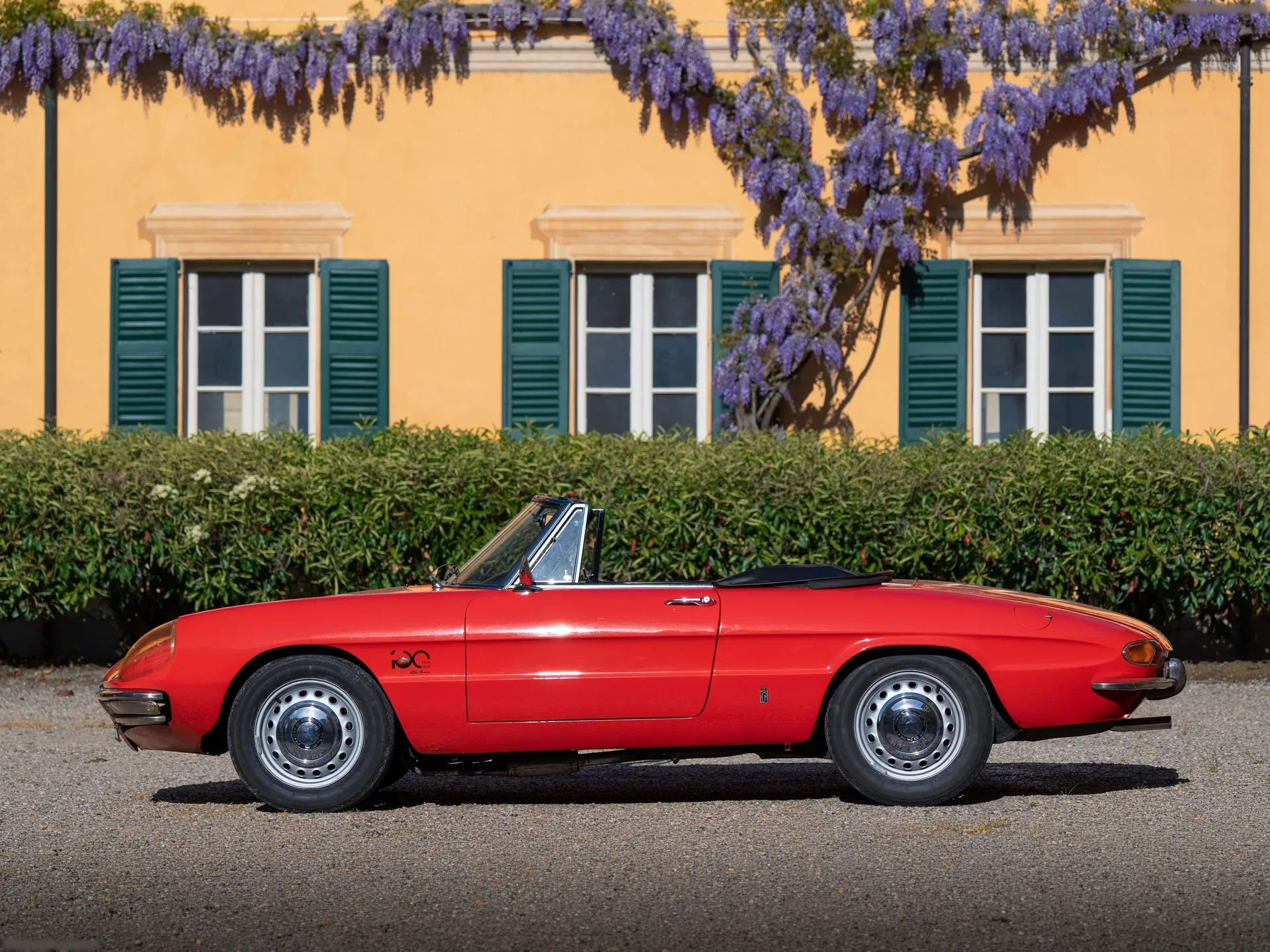Alfa Romeo Spider (1967) – boční profil