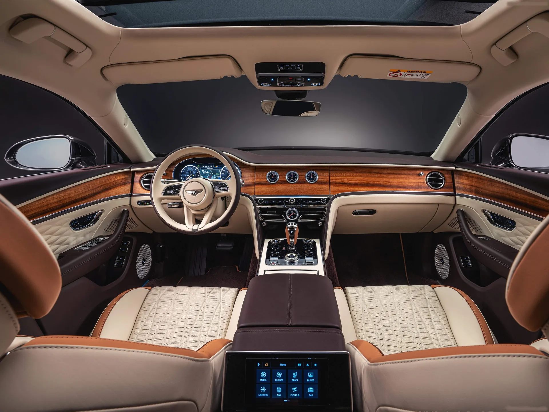 Bentley Flying Spur Hybrid Odyssean Edition (2022) – interiér
