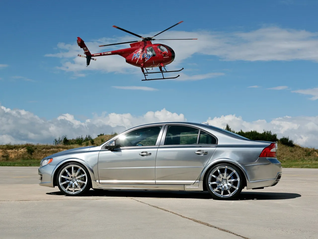 Volvo S80 Heico Concept (2007) – boční profil