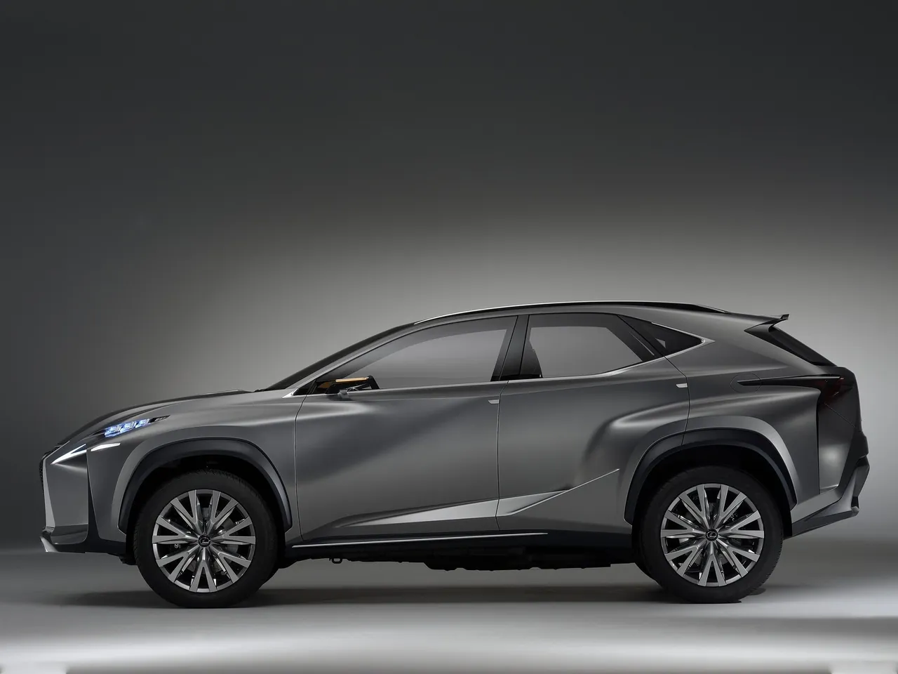Lexus LF-NX Concept (2013) – boční profil