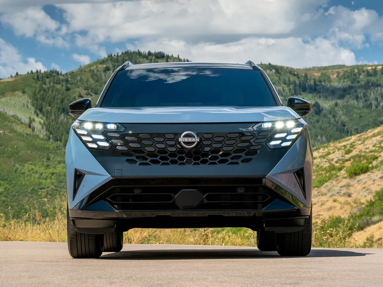 Nissan Rogue Hybrid (2027) – zepředu