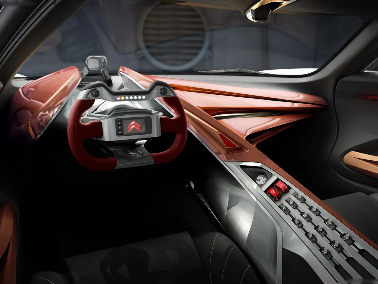 Citroen GT Concept (2008) – interiér