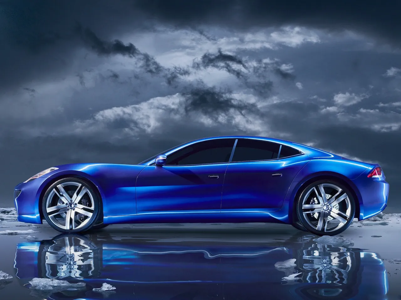 Fisker Karma Prototype (2008) – boční profil