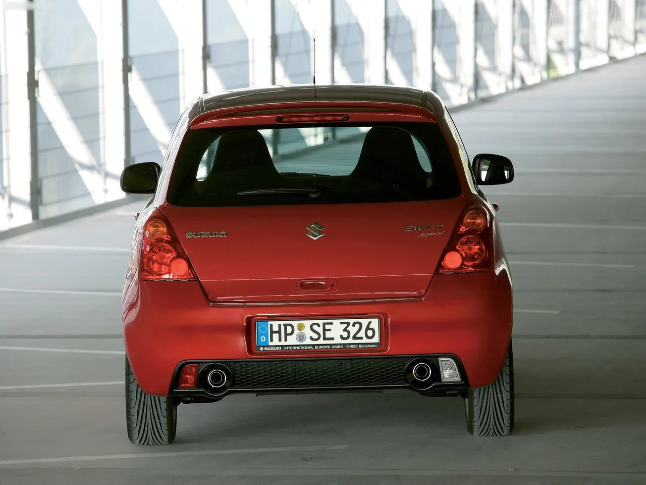 Suzuki Swift Sport (2007) – zezadu