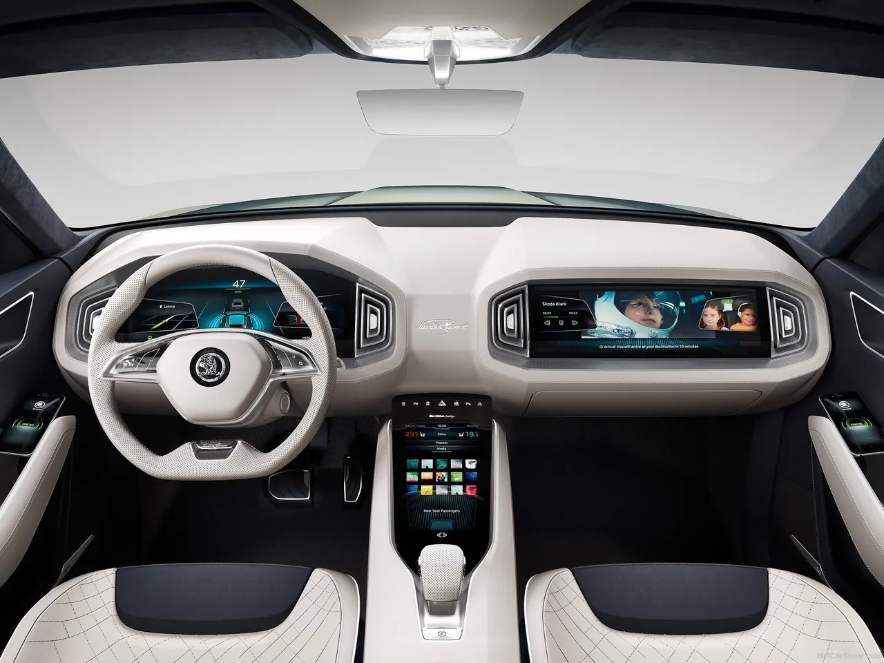 Skoda VisionS Concept (2016) – interiér