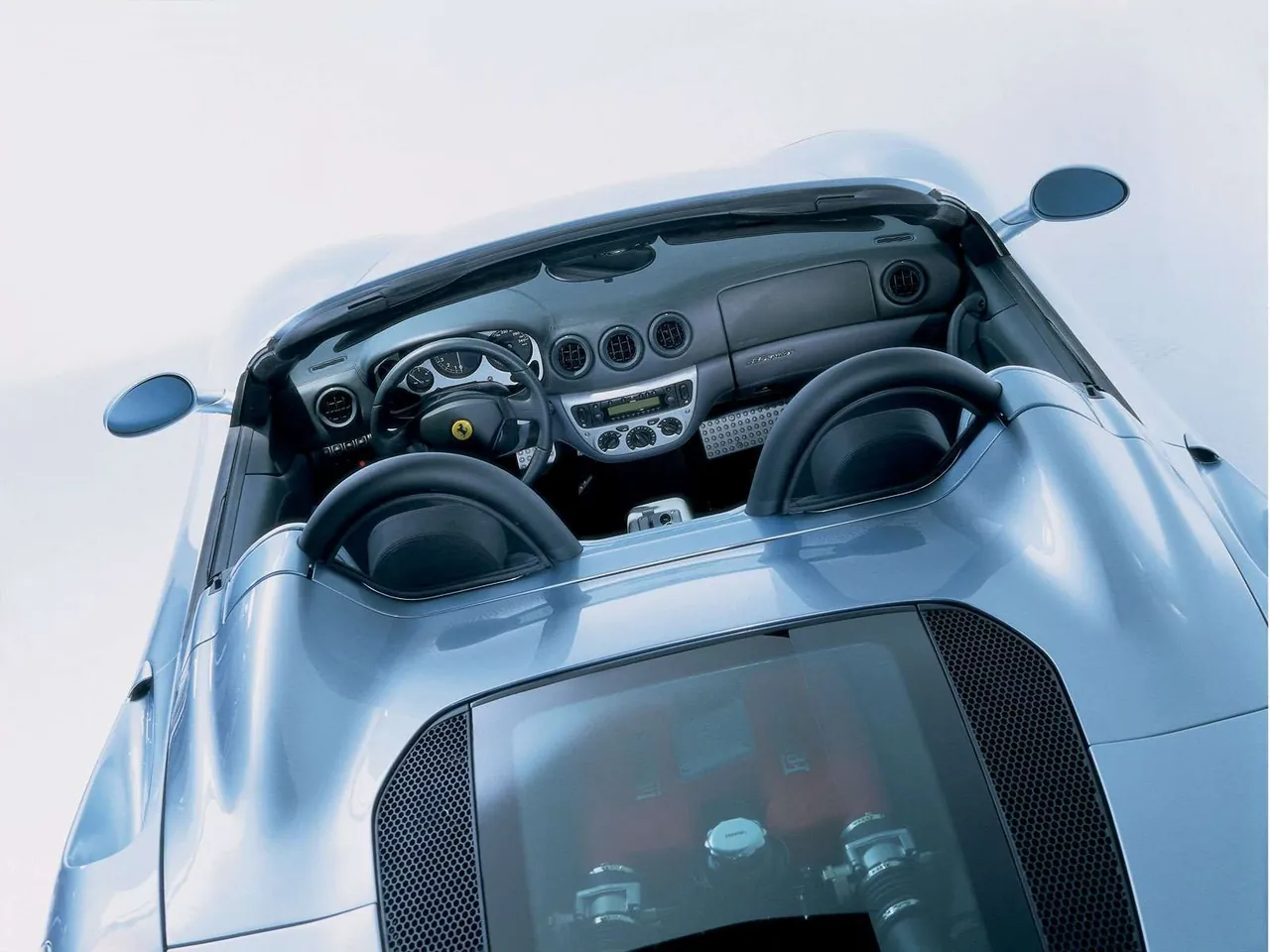 Ferrari 360 Spider (2001) – interiér