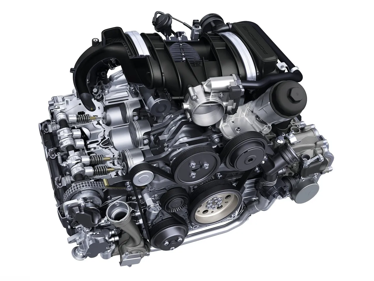 Porsche 911 Carrera S (2013) - Engine