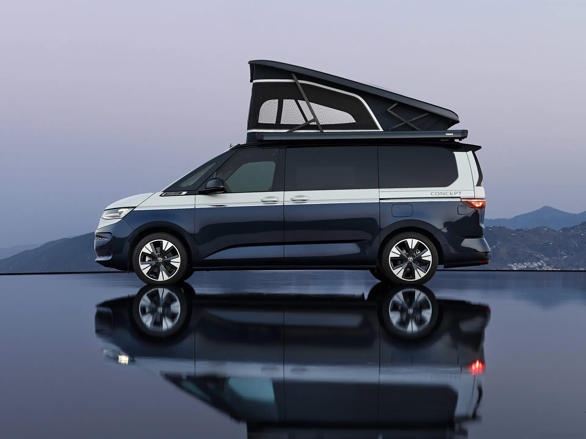 Volkswagen California Concept (2023) – boční profil
