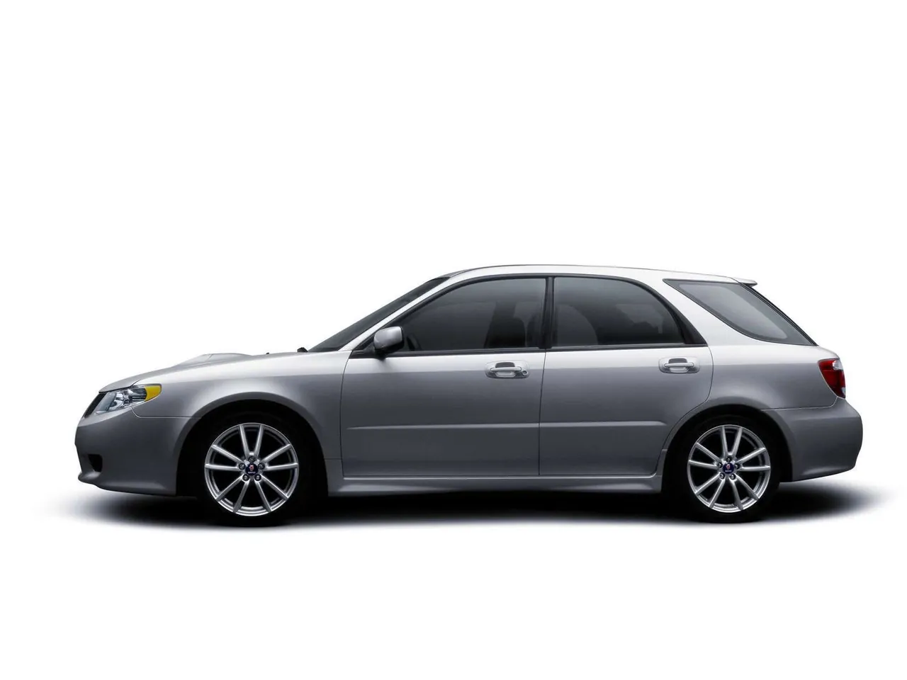 Saab 9-2X (2005) – boční profil