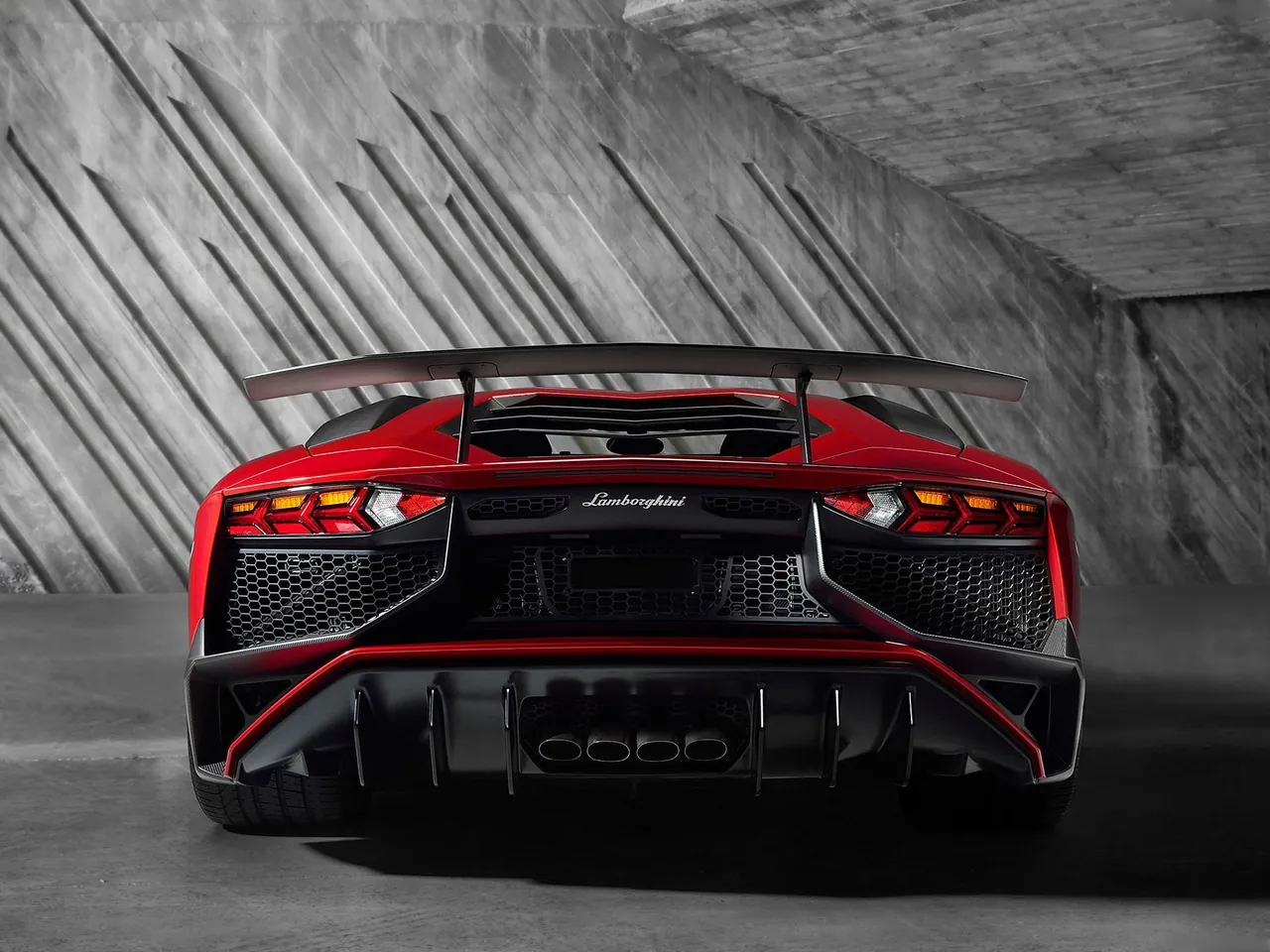 Lamborghini Aventador LP750-4 SV (2016) – zezadu
