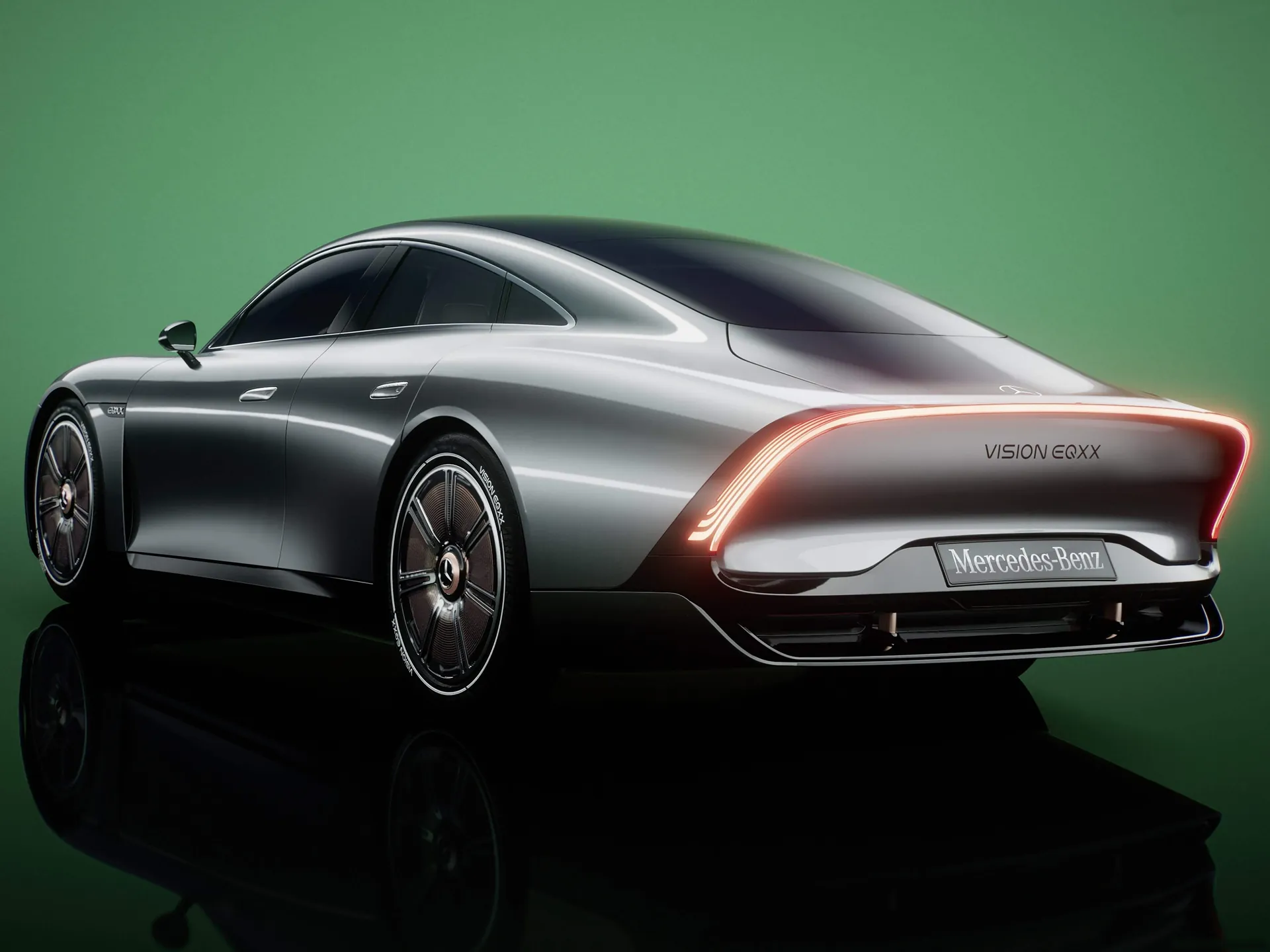 Mercedes-Benz Vision EQXX Concept (2022) - Rear Three-Quarter