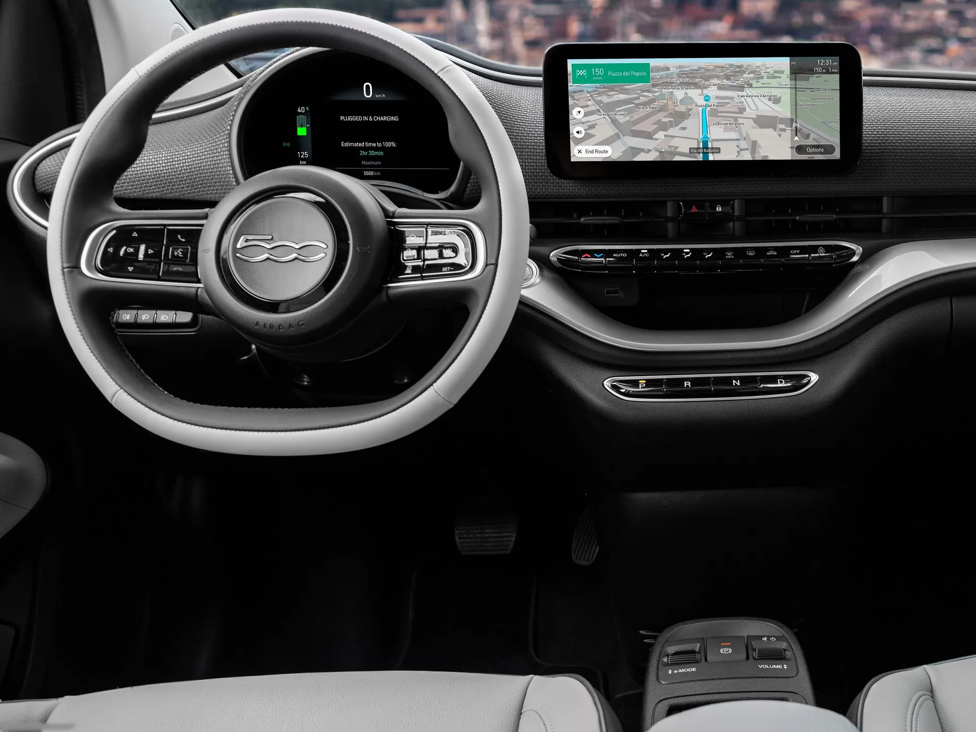 Fiat 500 la Prima (2021) – interiér