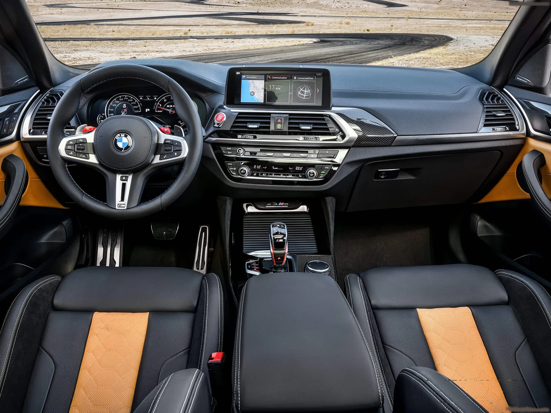 BMW X3 M Competition (2020) – interiér