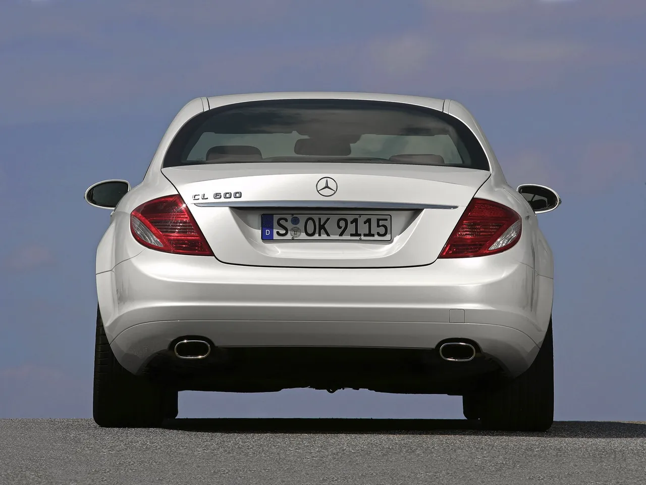 Mercedes-Benz CL 600 (2007) - Rear