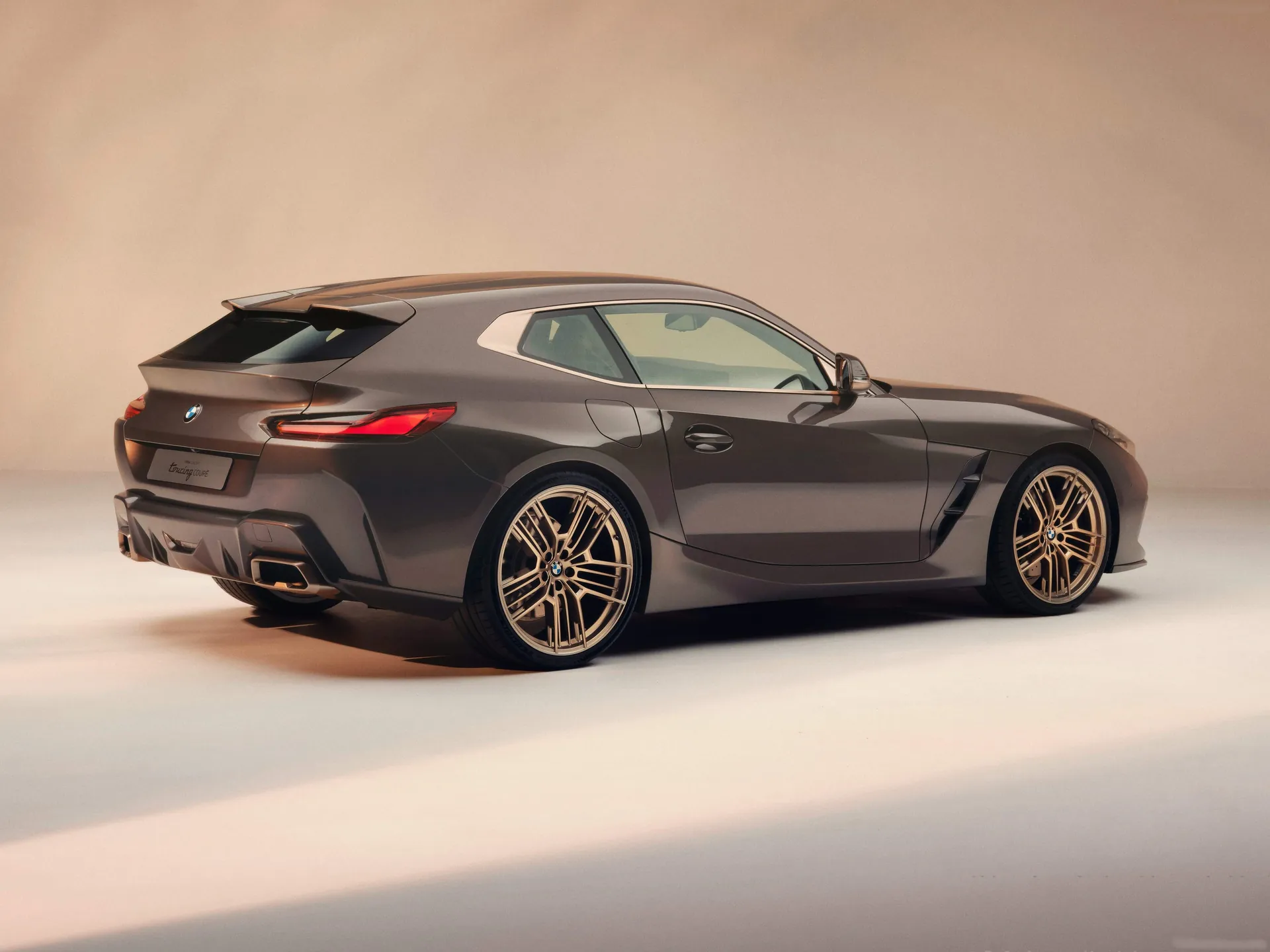 BMW Touring Coupe Concept (2023) – zadní tříčtvrteční pohled