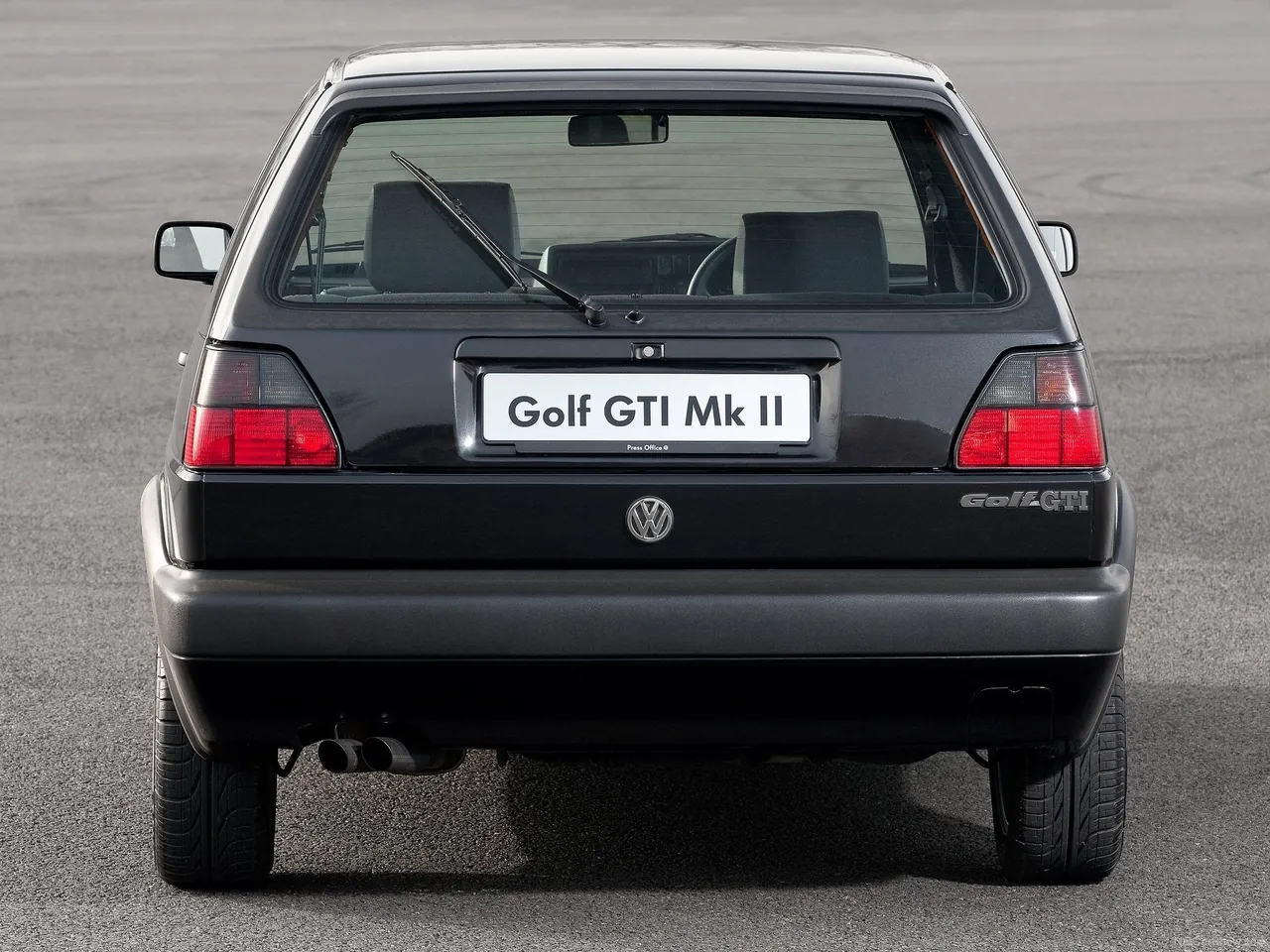 Volkswagen Golf II GTI (1983) - Rear