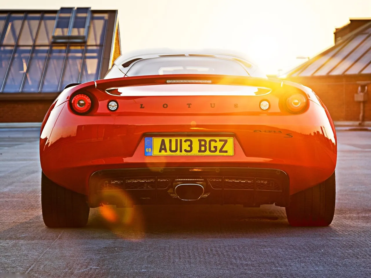 Lotus Evora Sports Racer (2013) – zezadu