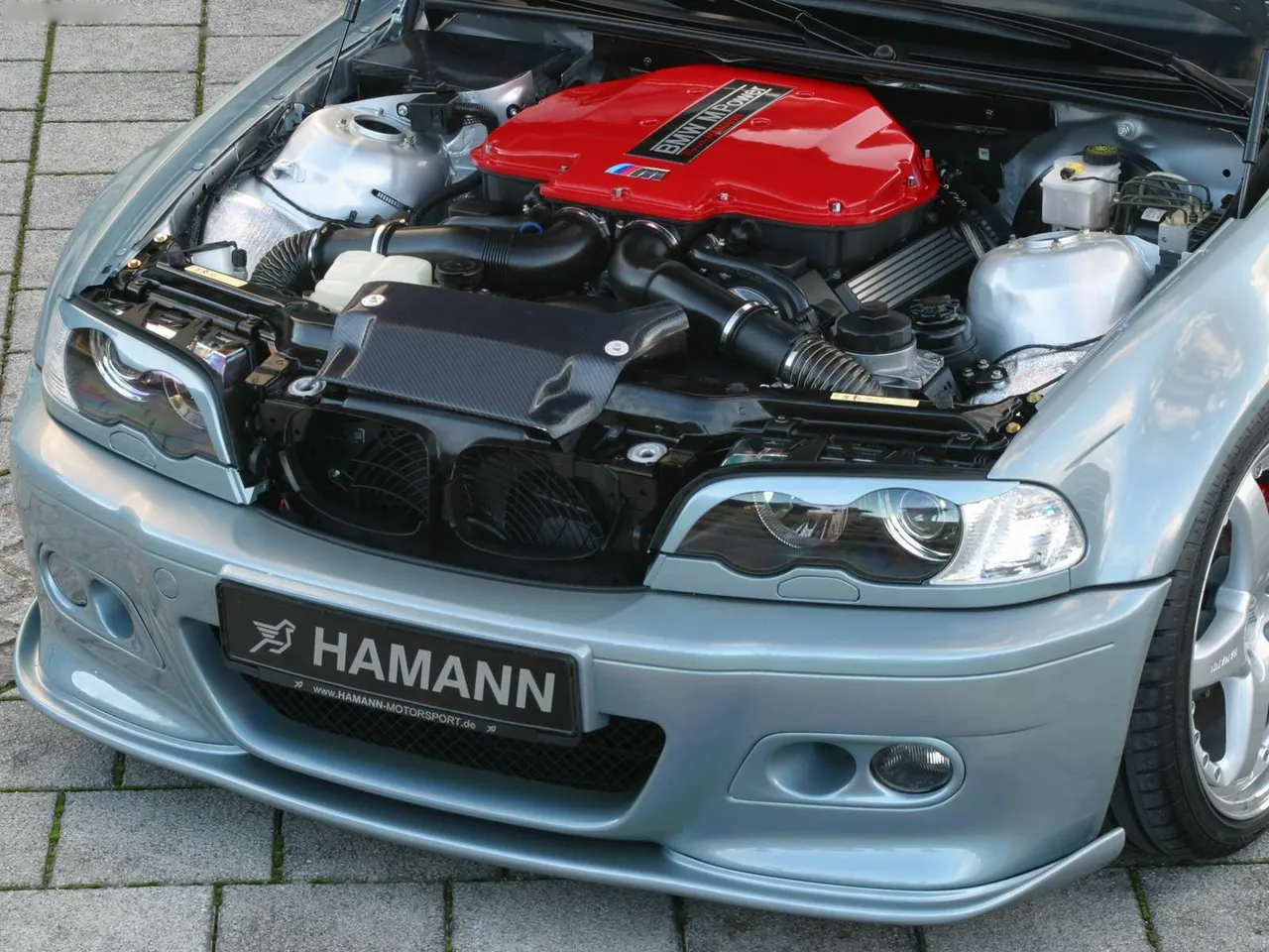 Hamann BMW M3 Las Vegas Wings (2002) – motorový prostor