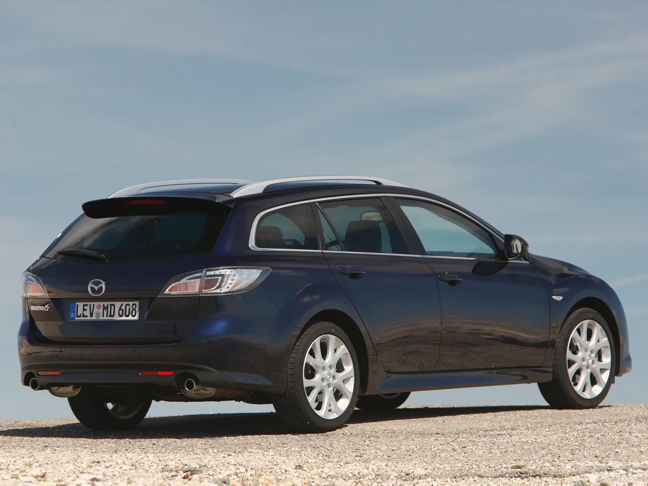 Mazda 6 SAP Wagon (2009) – zadní tříčtvrteční pohled