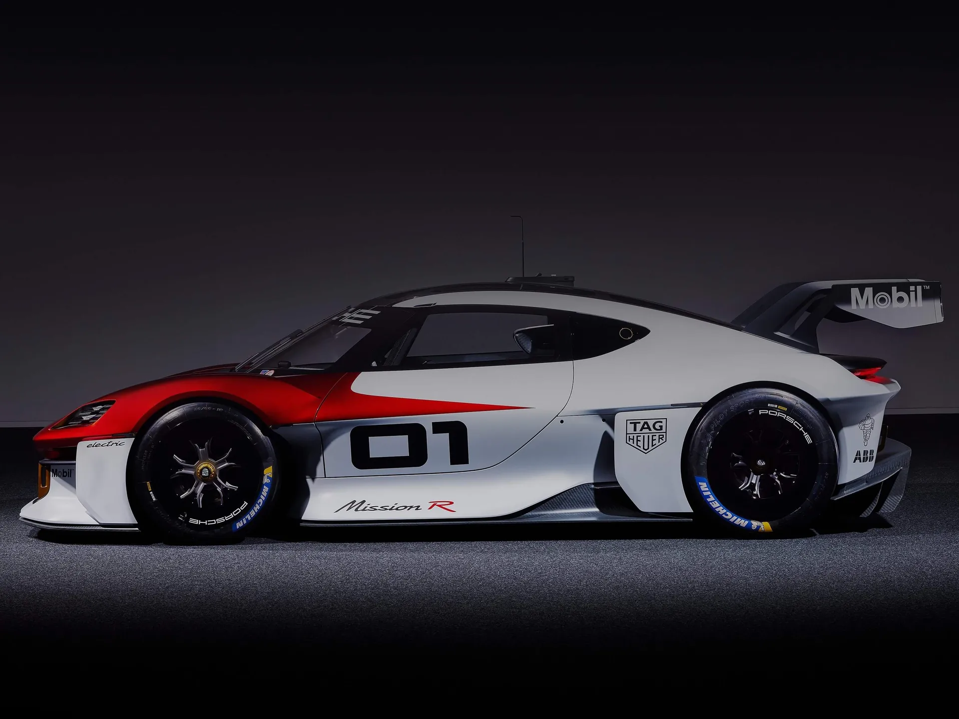 Porsche Mission R Concept (2021) - Side Profile