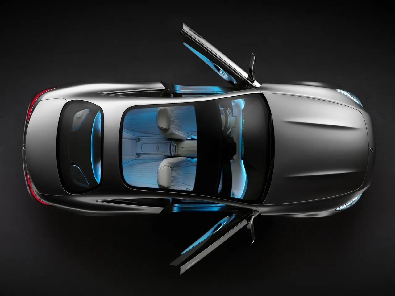 Mercedes-Benz S-Class Coupe Concept (2013) – pohled shora