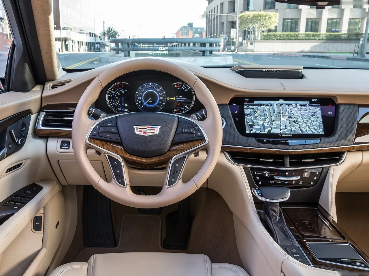 Cadillac CT6 (2016) – interiér