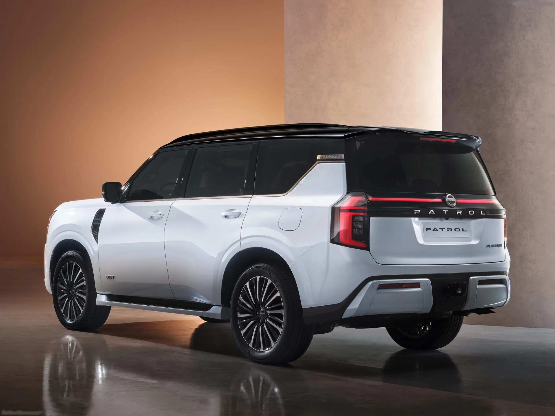 Nissan Patrol (2025) – zadní tříčtvrteční pohled