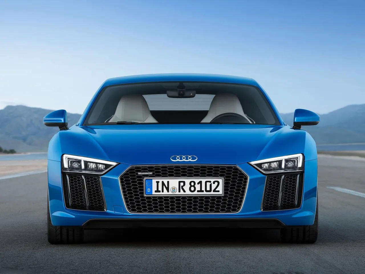 Audi R8 V10 (2016) – zepředu