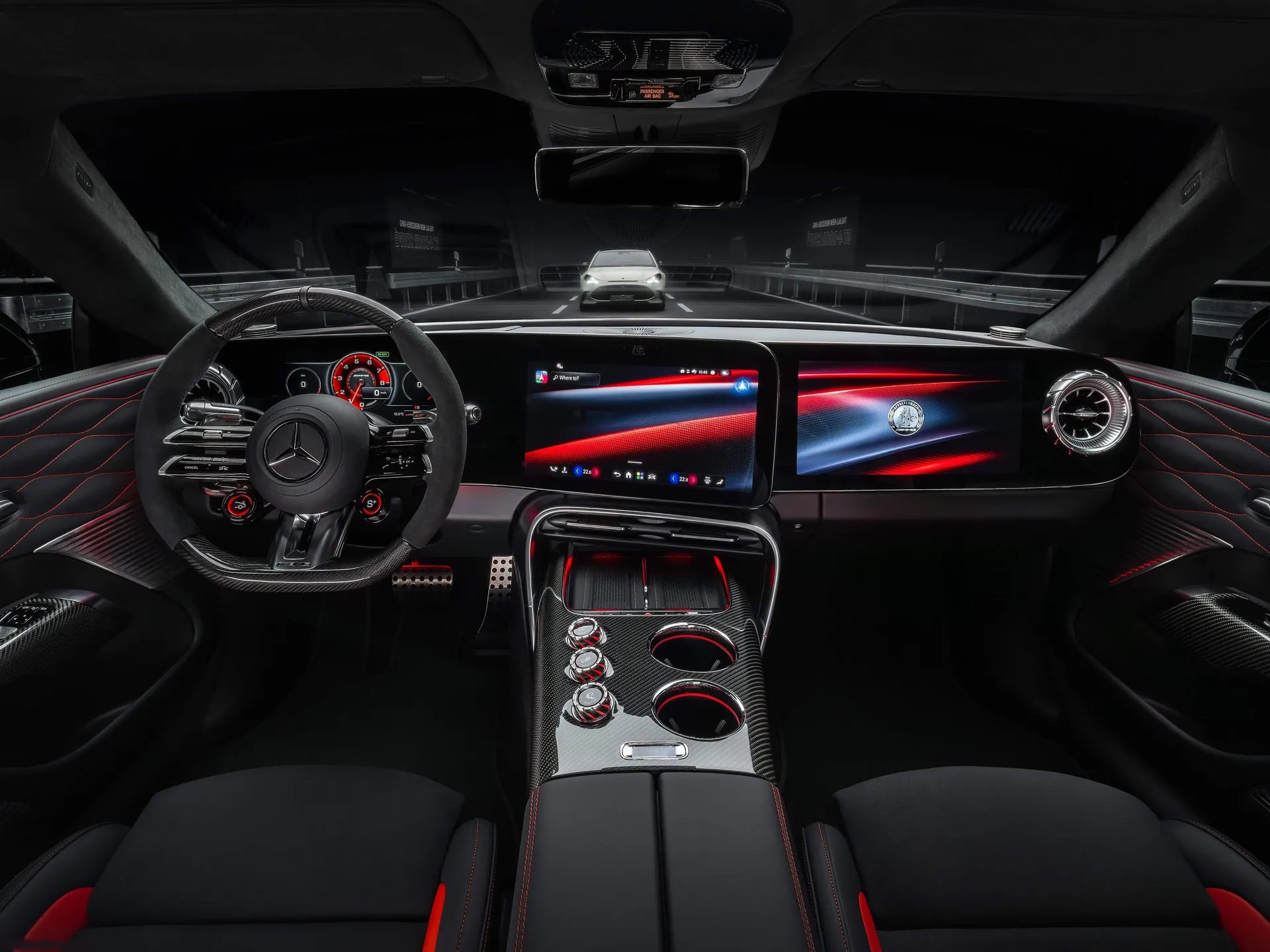Mercedes-Benz AMG GT 4-Door (2027) – interiér