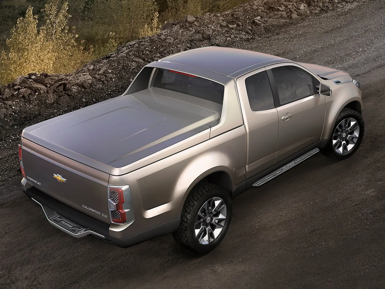 Chevrolet Colorado Concept (2011) – zadní tříčtvrteční pohled