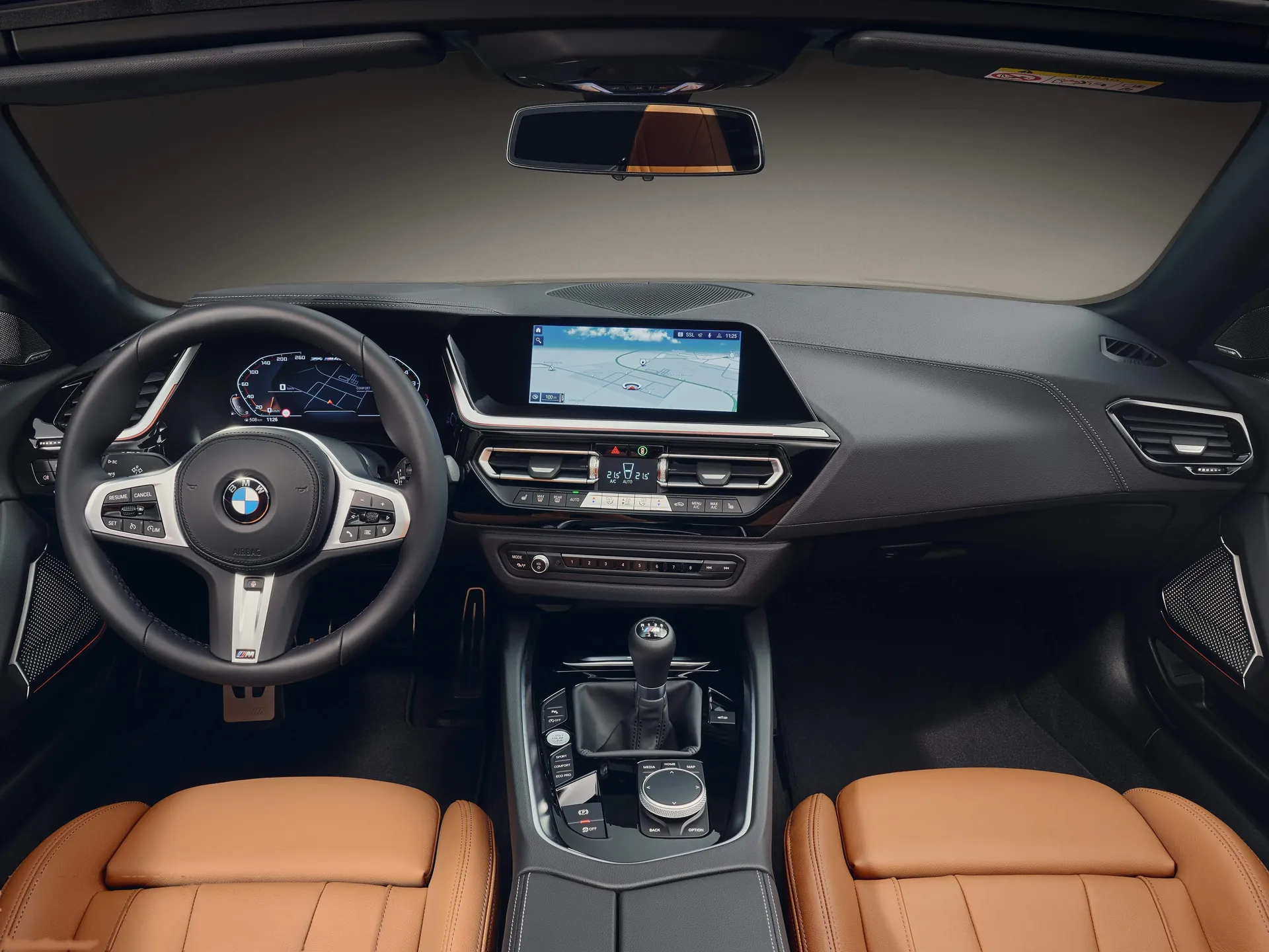 BMW Z4 M40i 6MT (2025) – interiér