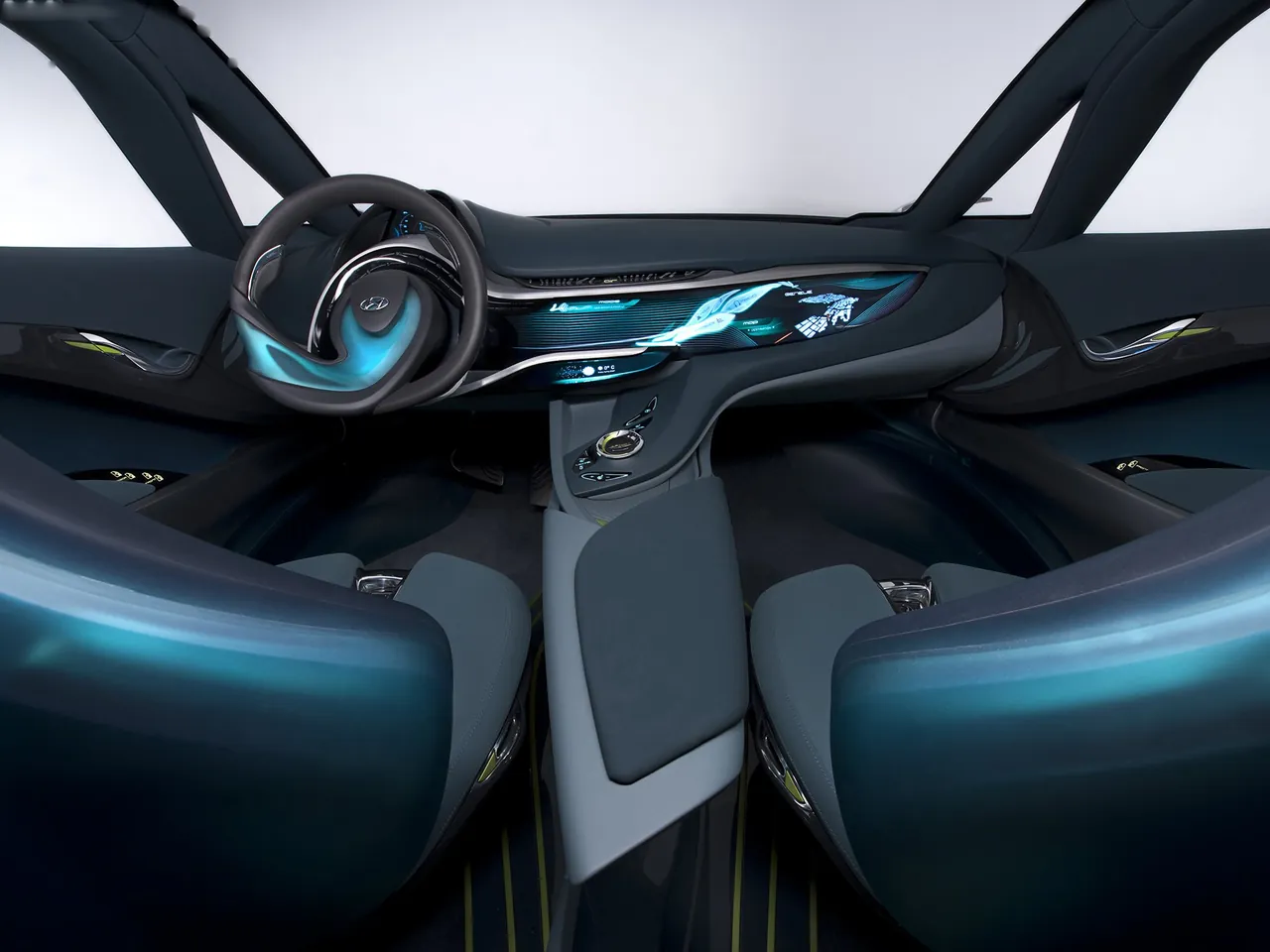 Hyundai i-flow Concept (2010) - Interior