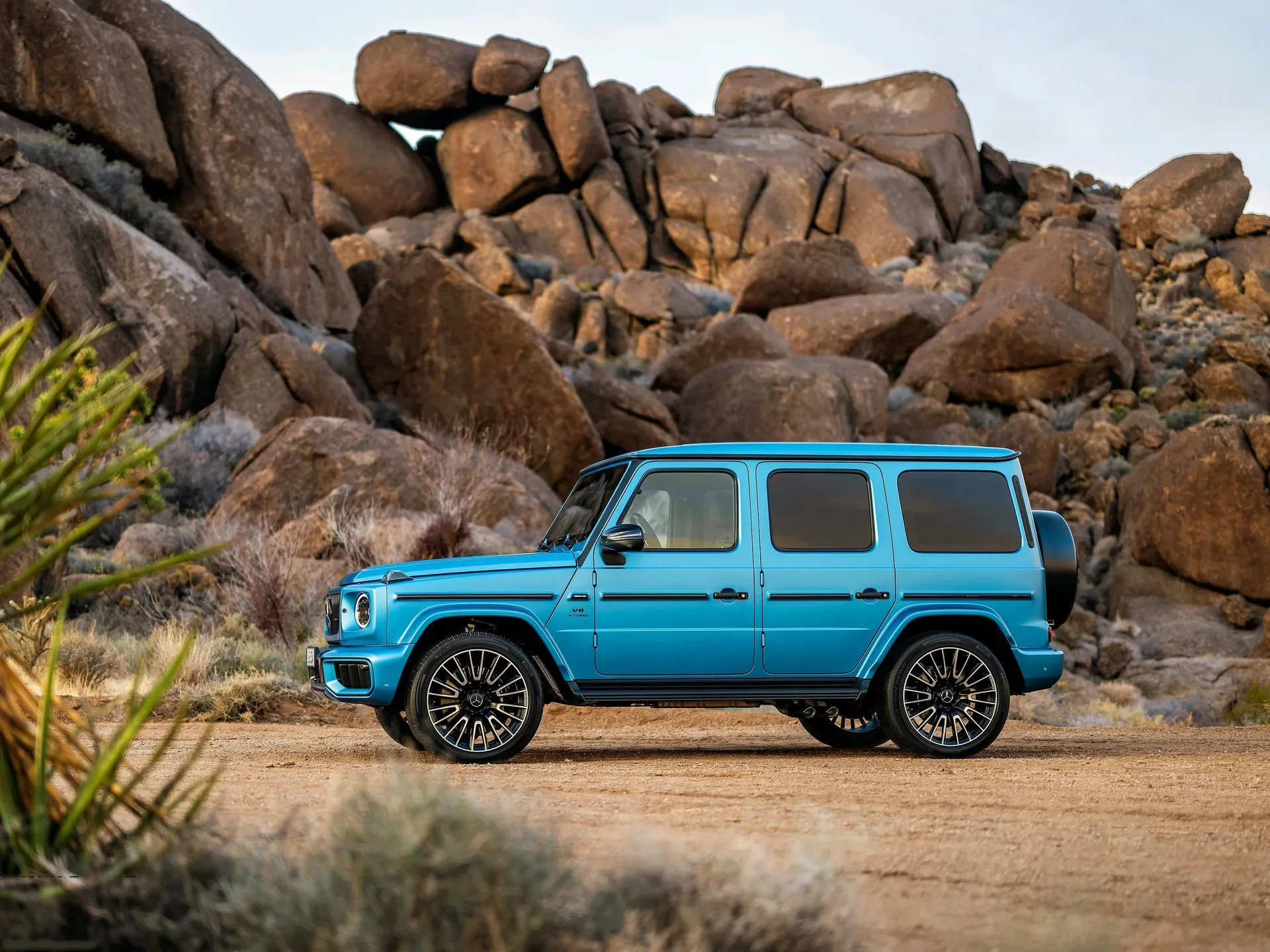 Mercedes-Benz G63 AMG (2025) – boční profil