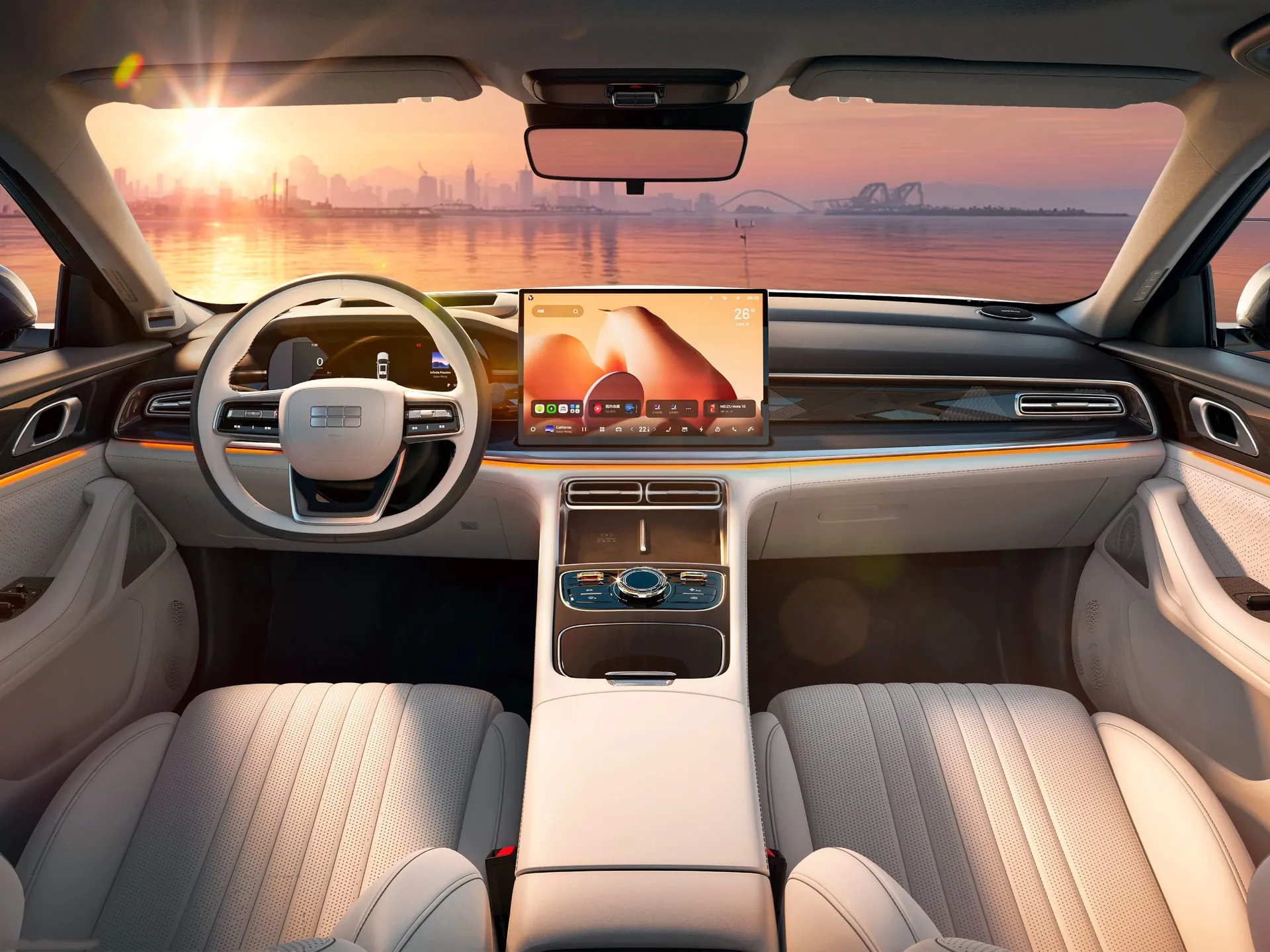 Geely Galaxy Starshine 7 (2027) – interiér