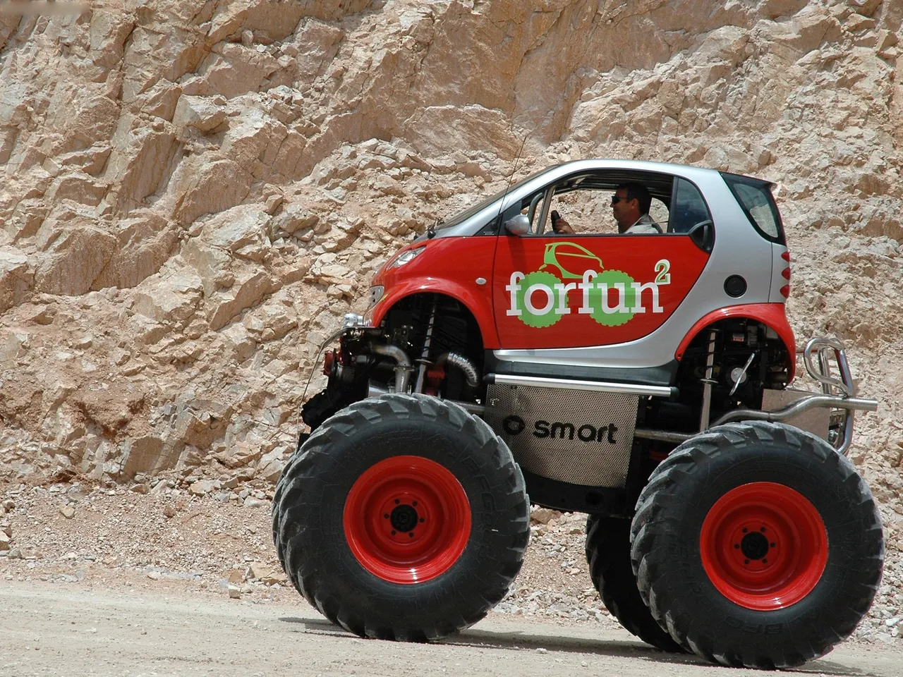 Smart forfun2 (2006) – boční profil
