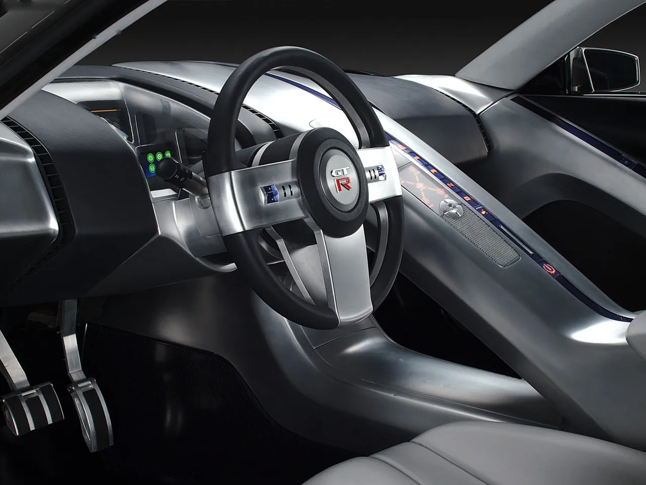 Nissan GT-R Concept (2001) – interiér