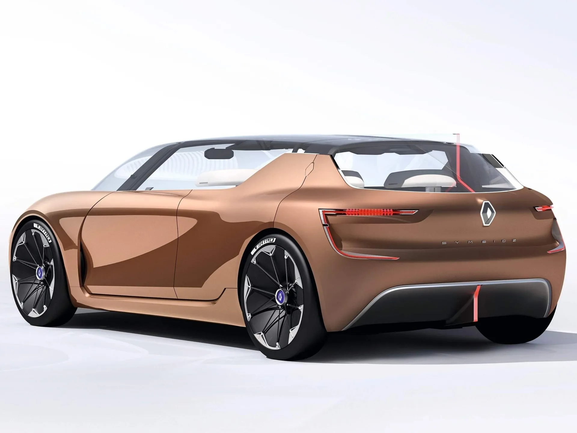Renault Symbioz Concept (2017) – zadní tříčtvrteční pohled