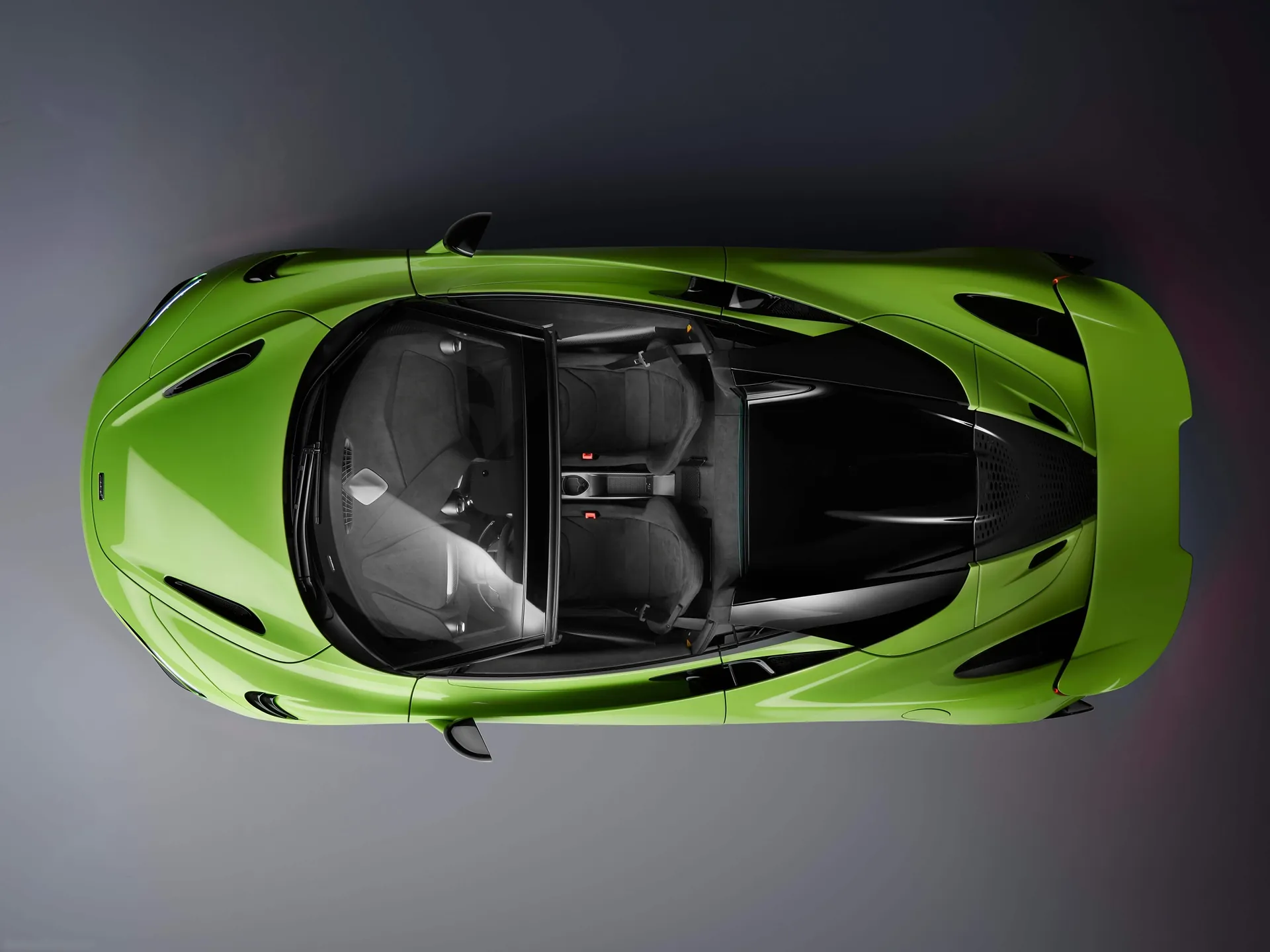 McLaren 765LT Spider (2022) – pohled shora